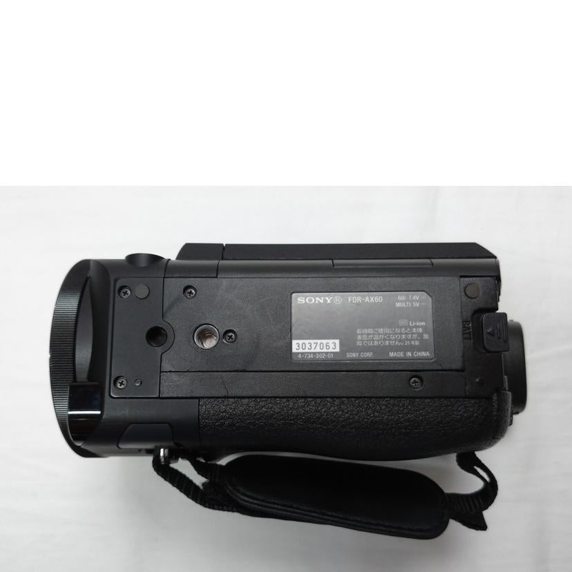 SONY ソニー/デジタル4Kビデオカメラレコーダー/FDR-AX60//3037063/Bランク/52