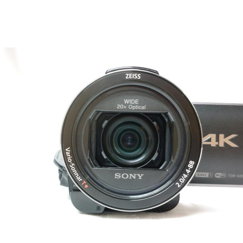 SONY ソニー/デジタル4Kビデオカメラレコーダー/FDR-AX60//3037063/Bランク/52