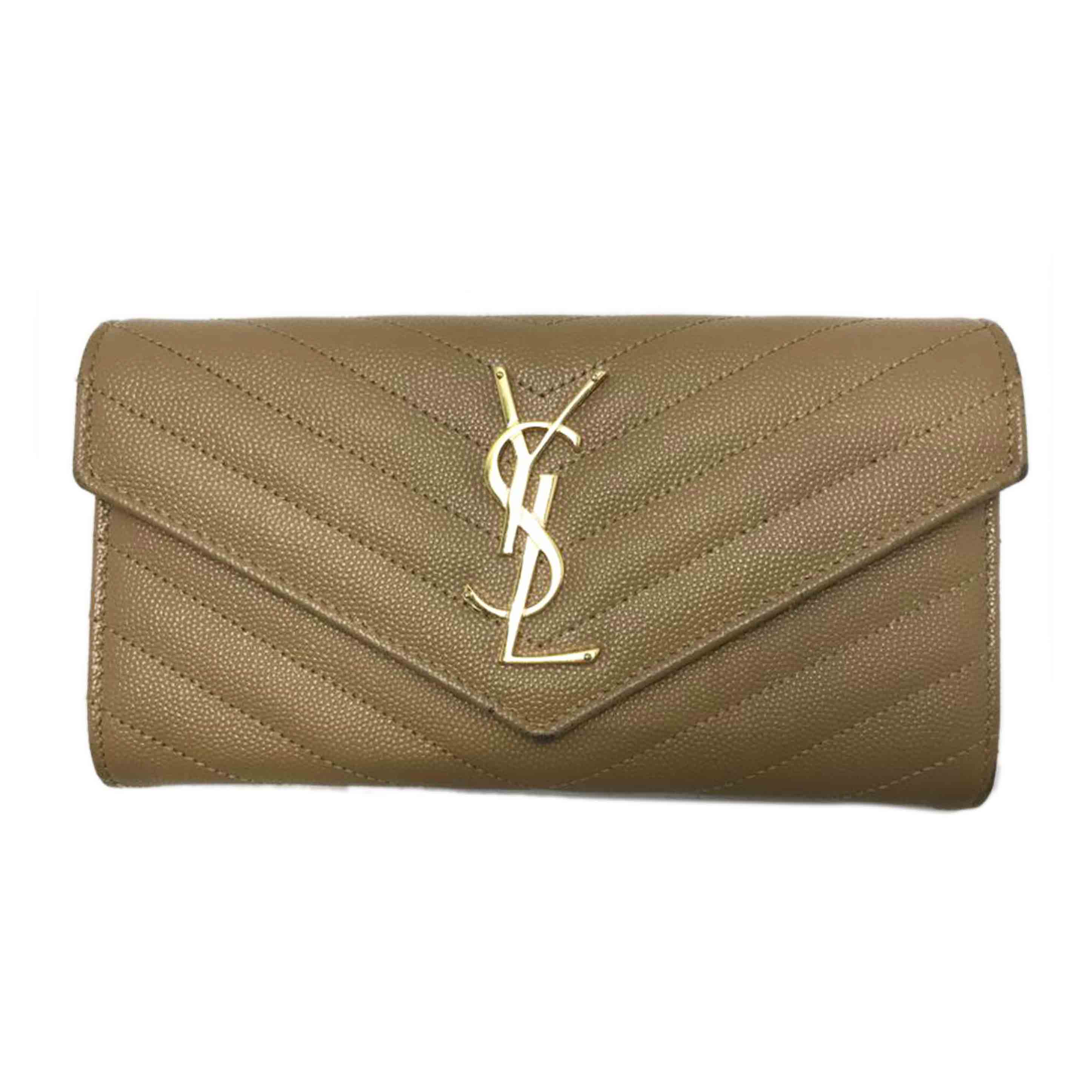 YSL サンローラン/キャビアスキン長財布/CUE372264・0119//Bランク/51