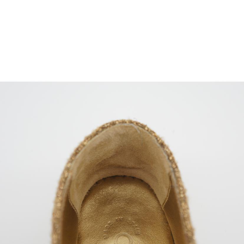 CHANEL シャネル/ココマークエスパドリーユフラットシューズ//BG2****/SAランク/78