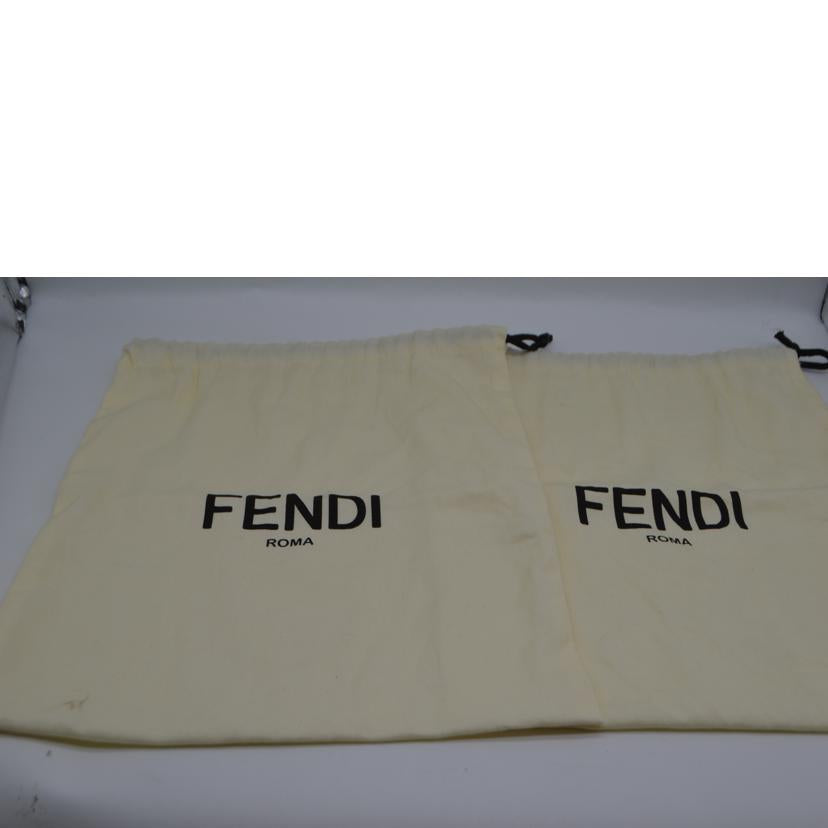 FENDI フェンディ/メタルロゴフラットサンダル/24.0cm(37 1/2)/7353//Sランク/89
