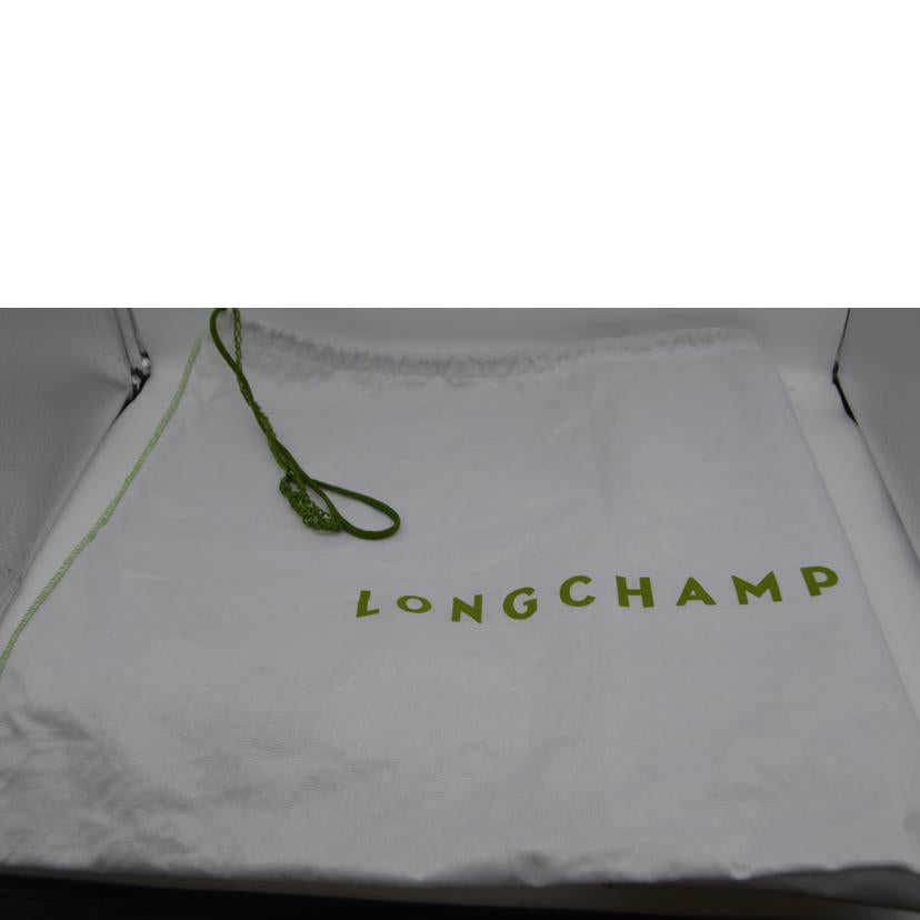 LONG CHAMP ロンシャン/ル・フローネシティレザートート/ブラック//ABランク/89