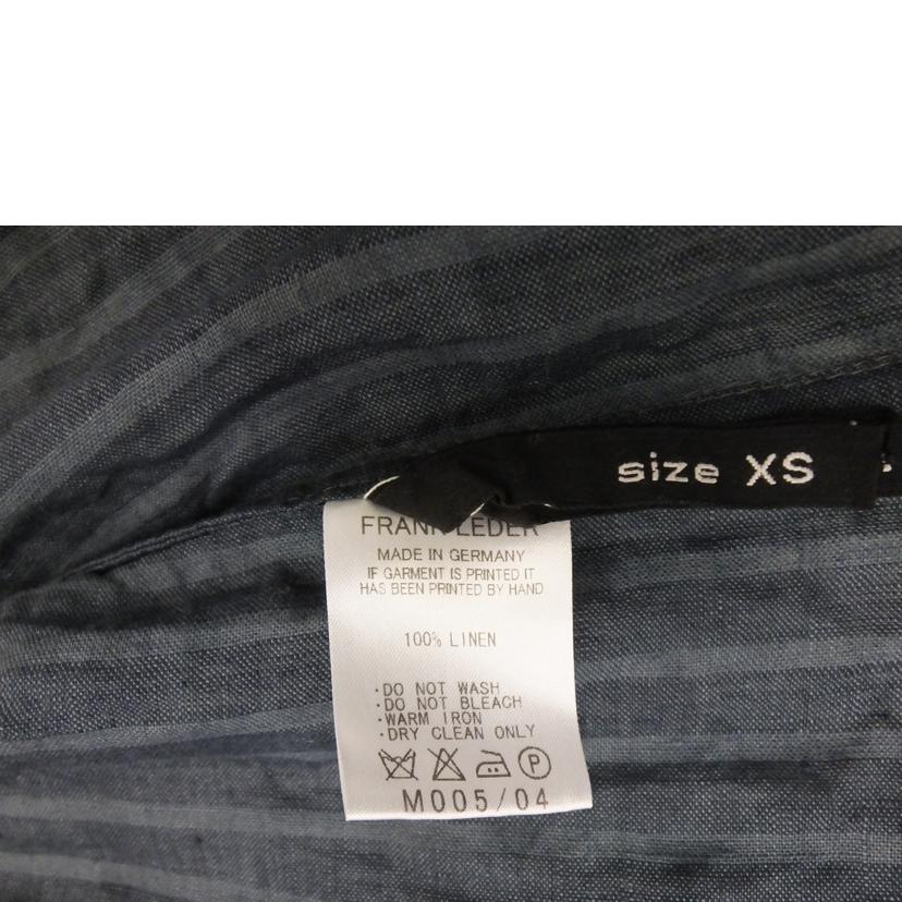 FRANK LEDER フランクリーダー/ストライプリネンシャツ//Bランク/88