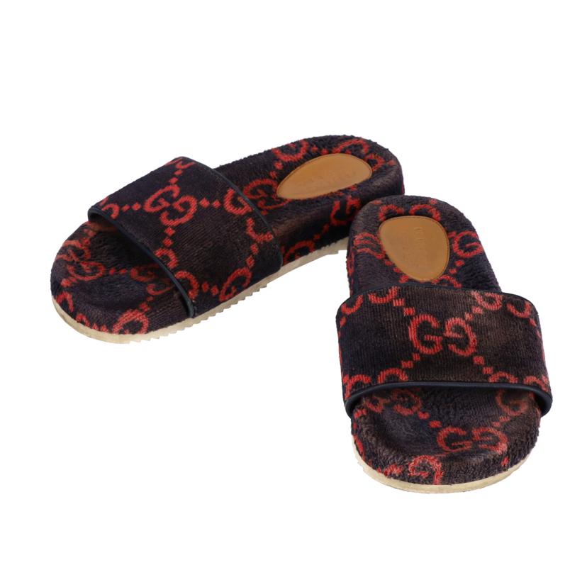 GUCCI グッチ/GGテリークロススライドサンダル Size6/575083//BCランク/78