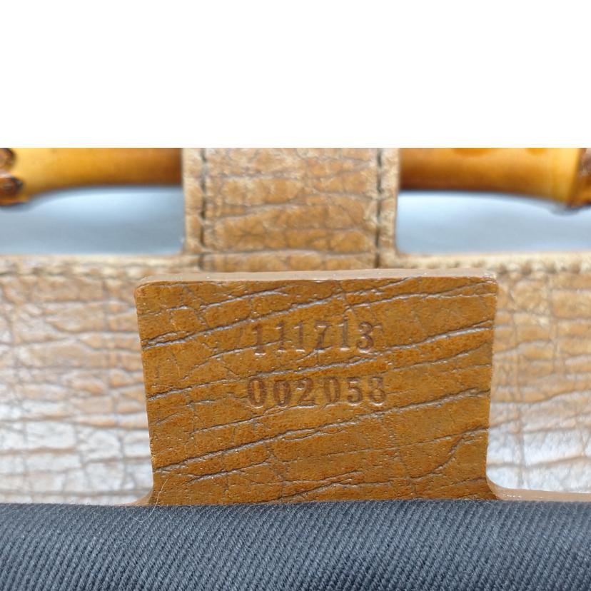 GUCCI グッチ/バンブーハンドバッグ /111713//002***/Bランク/52