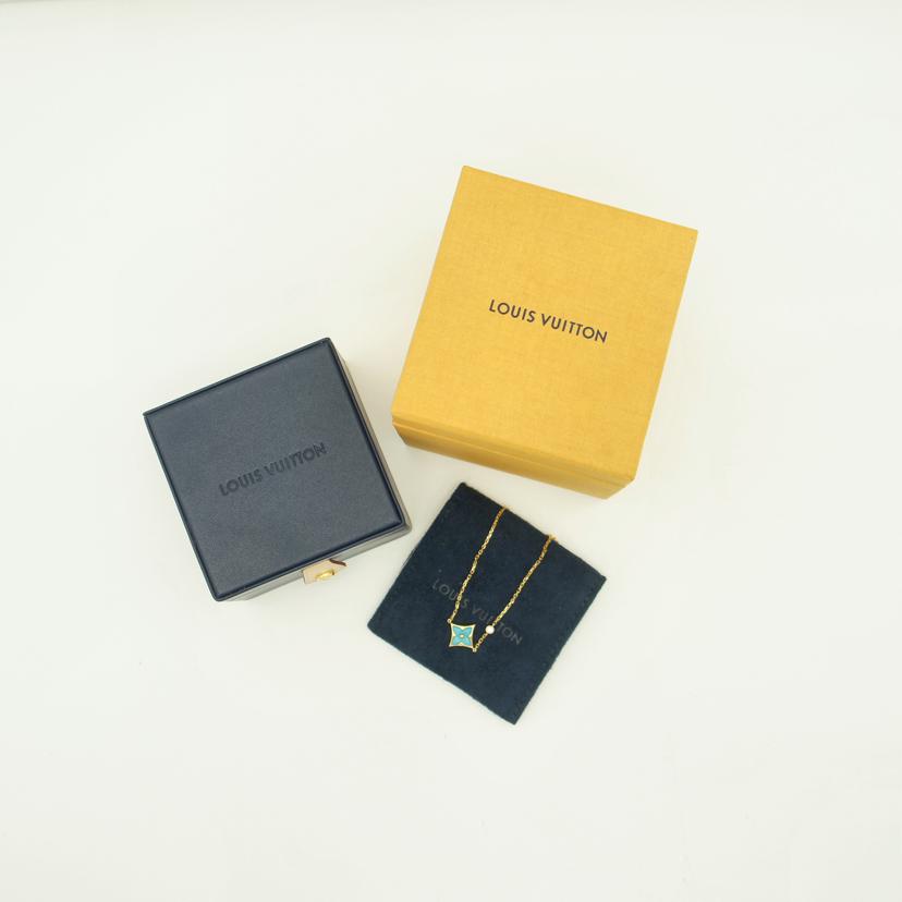 LV ルイヴィトン/ターコイズダイヤスターブレスAu750//459348/Aランク/78