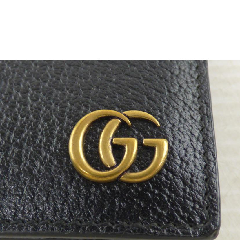 GUCCI グッチ/GGマーモント2つ折り財布/428725//203***/Aランク/64