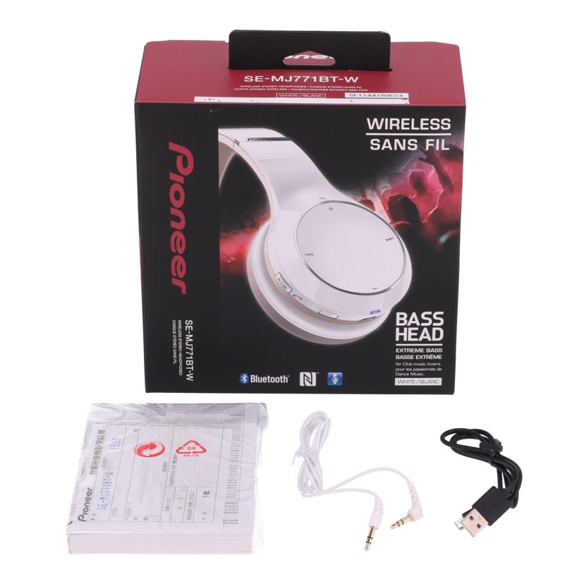 pioneer パイオニア/ワイヤレスヘッドホン/BASS HEAD/SE-MJ771BT//-/Bランク/01