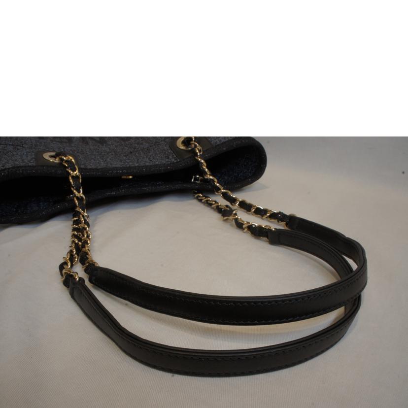 CHANEL シャネル/ドーヴィルチエーントート/ラメ/A66939//ELT*****/Aランク/92