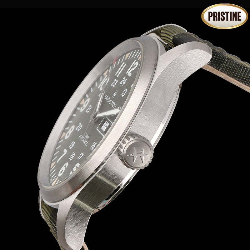 HAMILTON ハミルトン/カーキフィールド・デイデイト/メンズ自動巻/H705350//YT2******/SAランク/89