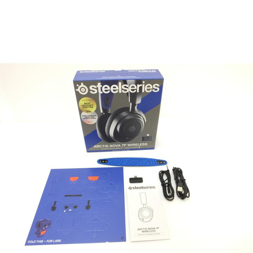 Steelseries Steelseries/ワイヤレスヘッドセット/Nova7P/Nova7P//61559/ABランク/88
