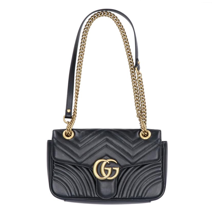GUCCI グッチ/GGマーモントチェーンショルダー/443497//891***/ABランク/93