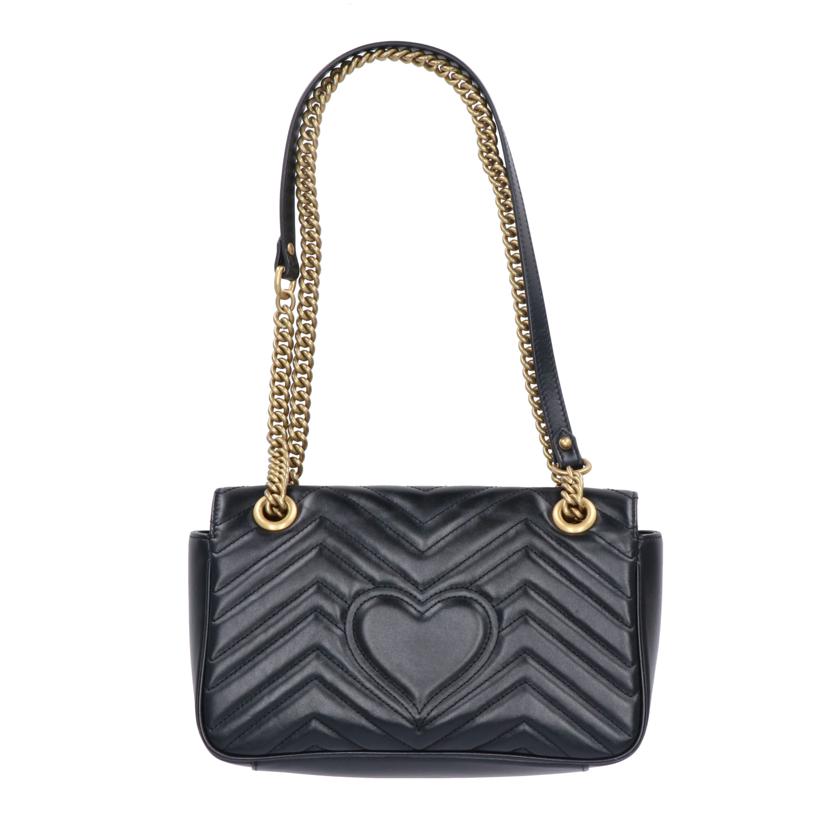 GUCCI グッチ/GGマーモントチェーンショルダー/443497//891***/ABランク/93