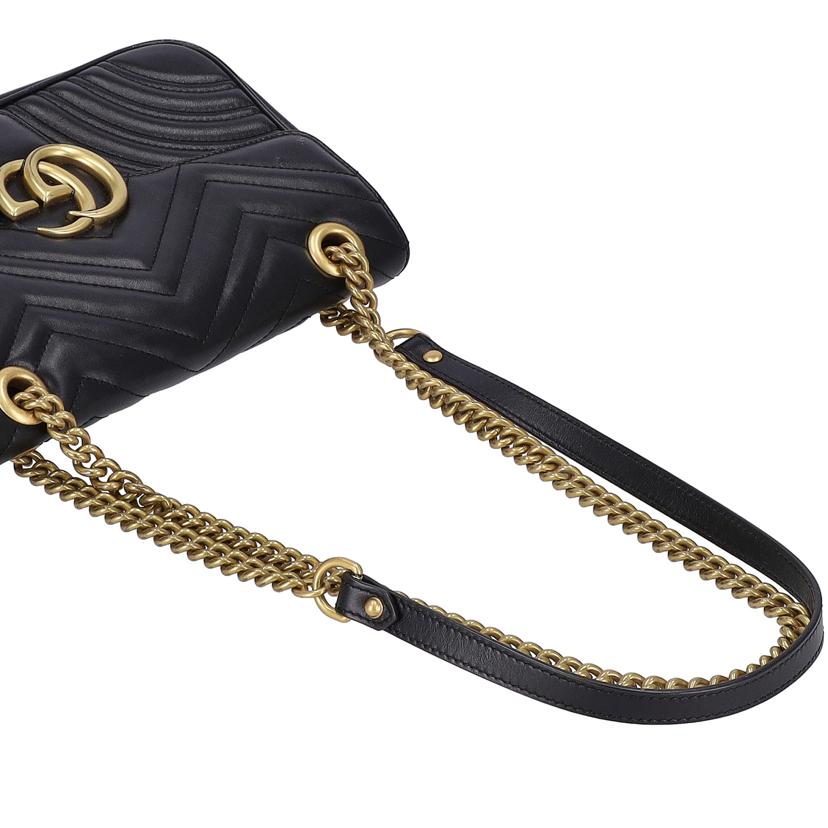 GUCCI グッチ/GGマーモントチェーンショルダー/443497//891***/ABランク/93