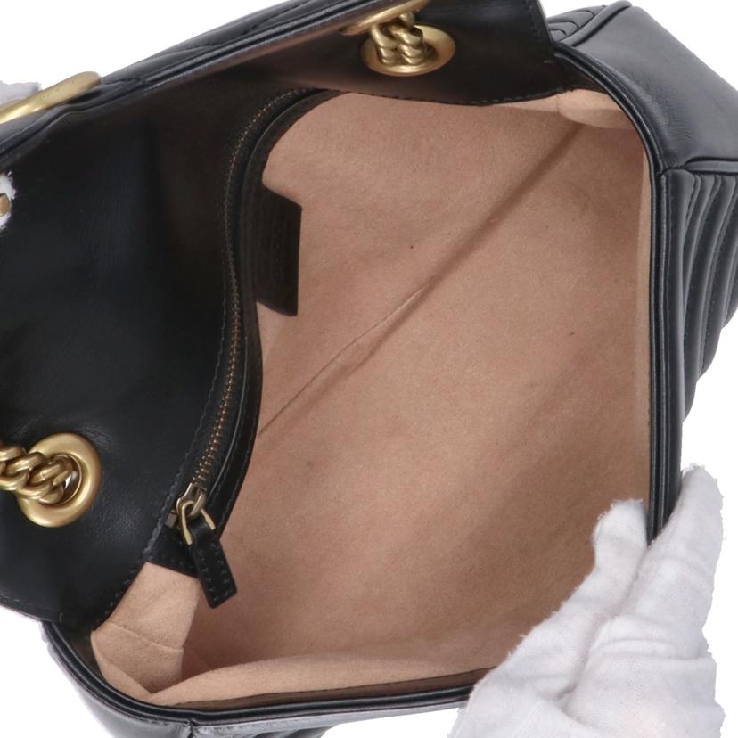 GUCCI グッチ/GGマーモントチェーンショルダー/443497//891***/ABランク/93
