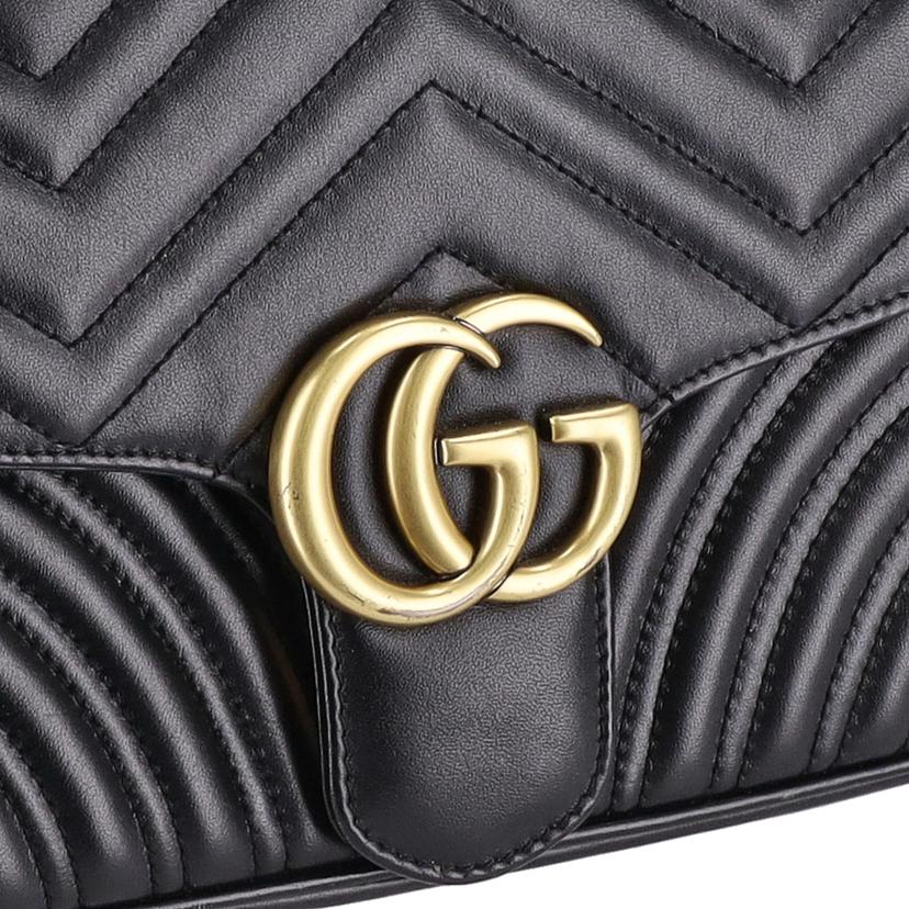 GUCCI グッチ/GGマーモントチェーンショルダー/443497//891***/ABランク/93