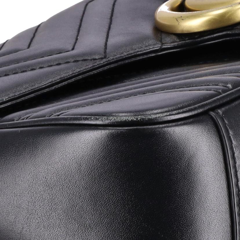 GUCCI グッチ/GGマーモントチェーンショルダー/443497//891***/ABランク/93