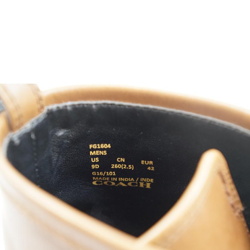 COACH コーチ/COACH HENRY CAP TOE BOOT 26.0/FG1604//Aランク/67