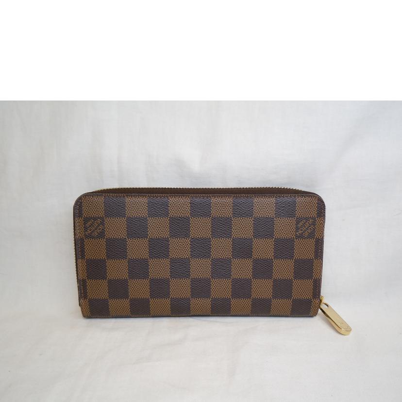 LOUIS VUITTON ルイヴィトン/ジッピーウォレット エベヌ/ダミエ/N60015//CA4***/SAランク/92