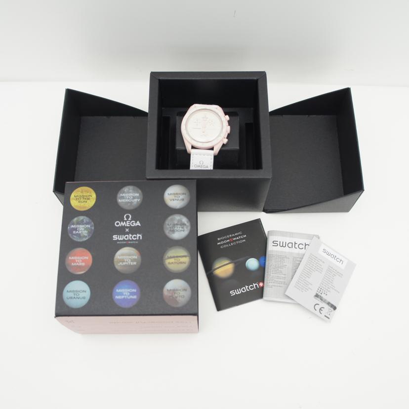 OMEGA×swatch オメガ×スウォッチ/ムーンスウォッチ/MISSION TO VENUS/クオーツ/SO33P100//SAランク/20