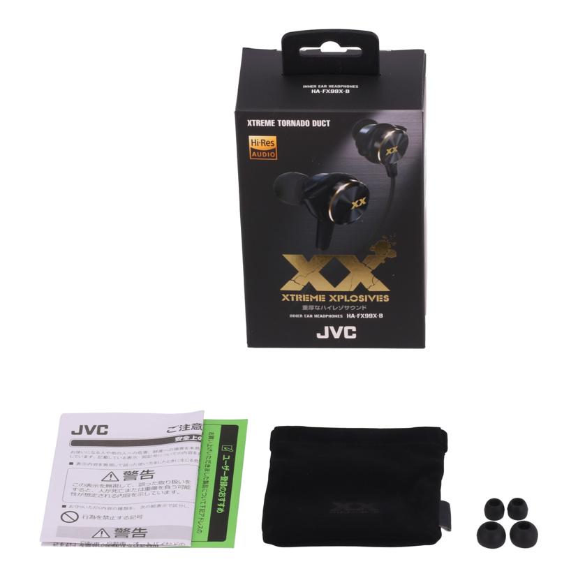JVC JVCケンウッド /ハイレゾ対応イヤホン/XX/HA-FX99X-B//-/Aランク/01