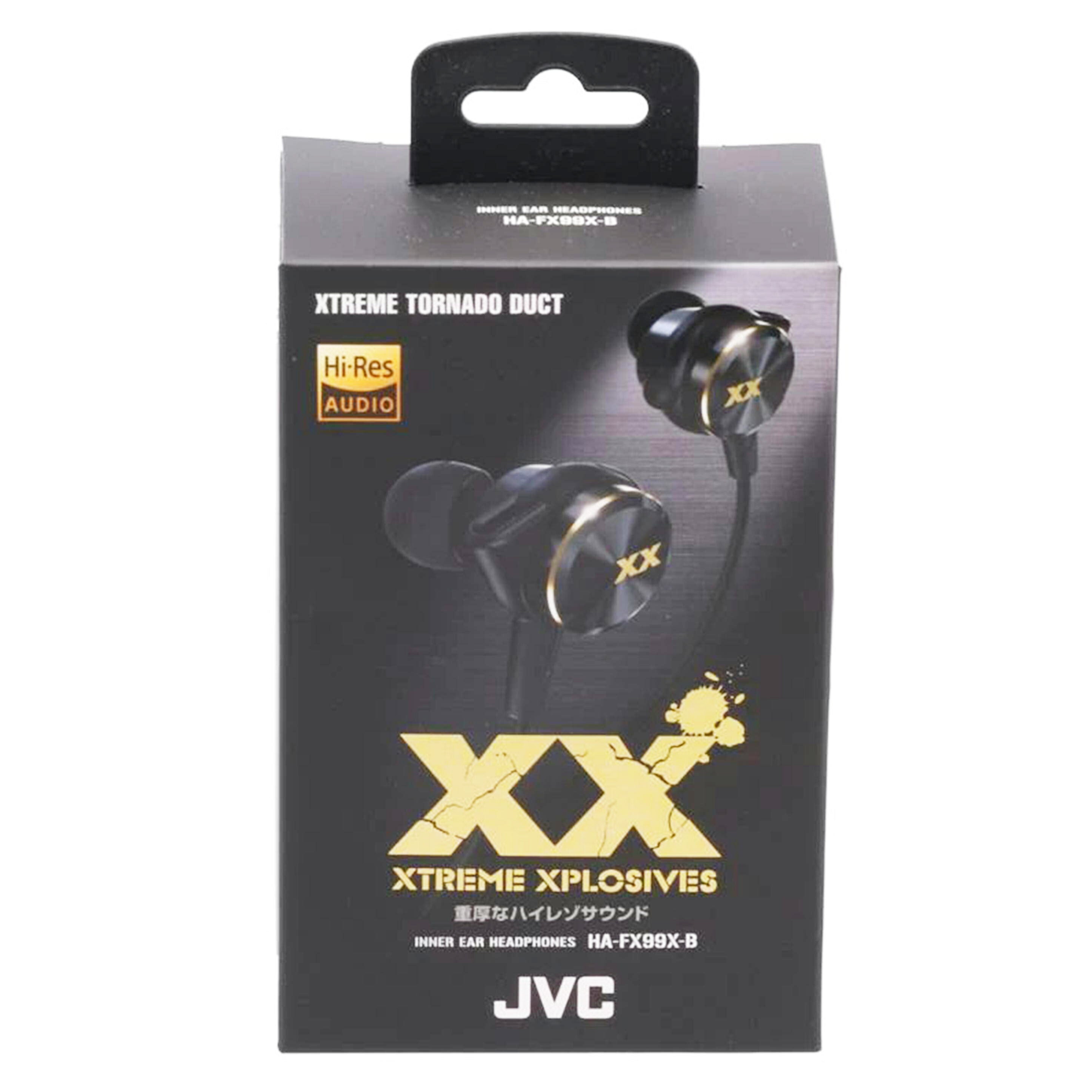 JVC JVCケンウッド /ハイレゾ対応イヤホン/HA-FX99X-B//-/Sランク/64