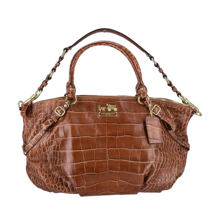 COACH コーチ/レザーハンドバッグ/15954//G10**/ABランク/93