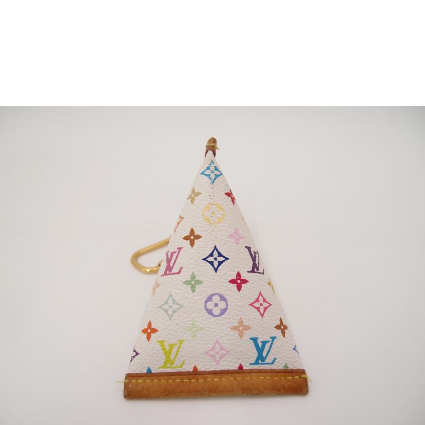 LOUIS VUITTON ルイヴィトン ビトン コインケース モノグラムマルチカラー キーリング付 白 レディース/ベルランゴ/マルチカラー/ブロン/M58028//SR0***/Bランク/69