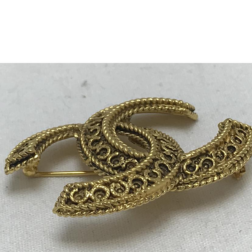 CHANEL シャネル/ココマーク ビンテージブローチ//110*/ABランク/51