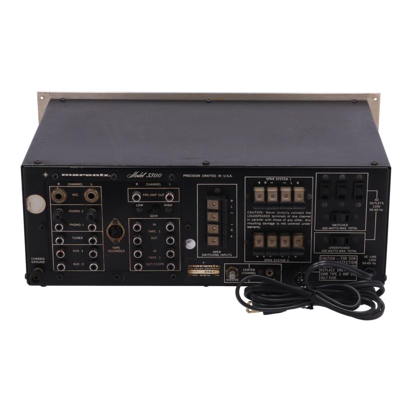 marantz マランツ/プリアンプ/MODEL 3300//9897/Bランク/75