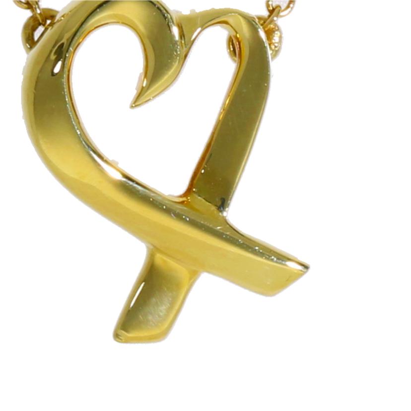 TIFFANY&Co. ティファニー/750ラビングハートネックレス//Aランク/93