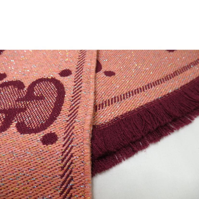 GUCCI グッチ/◇GG柄/ラメジャガード/マフラー/ストール/598993//3GC**/Aランク/84