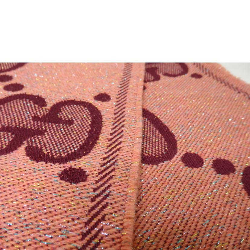 GUCCI グッチ/◇GG柄/ラメジャガード/マフラー/ストール/598993//3GC**/Aランク/84