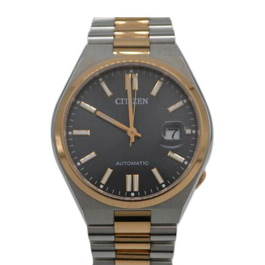CITIZEN シチズン/シチズンコレクション・ツヨサメカニカルブラック/自動巻/NJ0154-80H//302******/ABランク/89