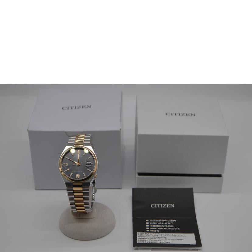 CITIZEN シチズン/シチズンコレクション・ツヨサメカニカルブラック/自動巻/NJ0154-80H//302******/ABランク/89