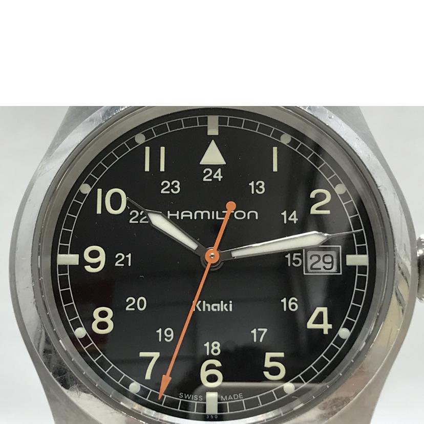 Hamilton ハミルトン/カーキフィールド PORTER 77thモデル/H704450//ABランク/51