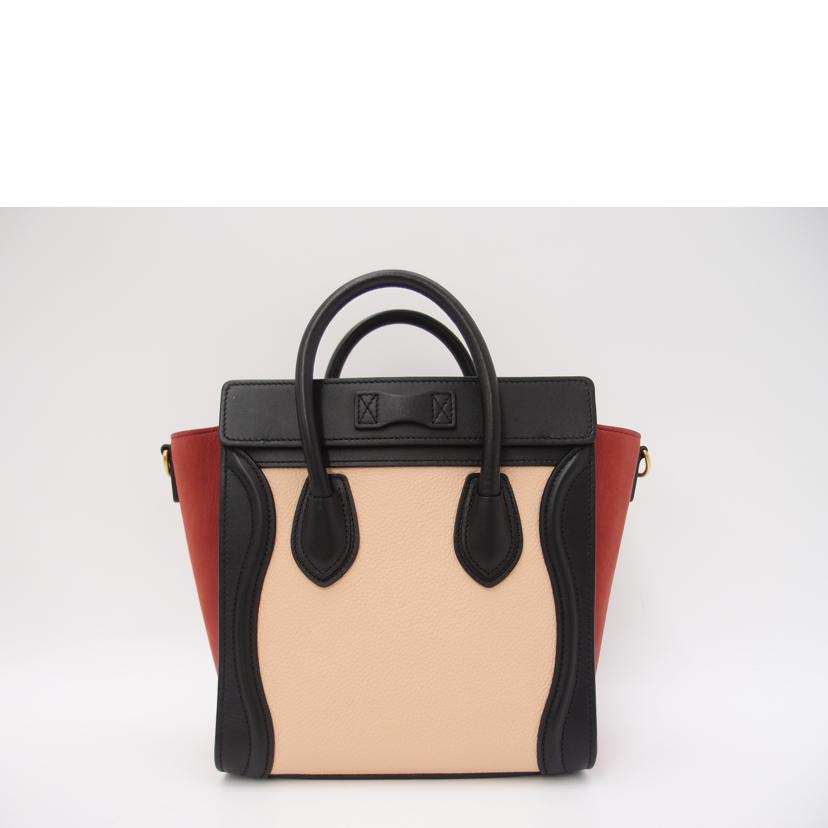 CELINE/ラゲージナノショッパー/バイカラー//GA-****/Aランク/69