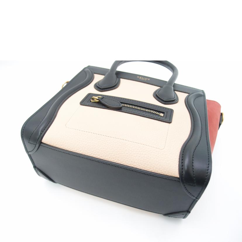 CELINE/ラゲージナノショッパー/バイカラー//GA-****/Aランク/69