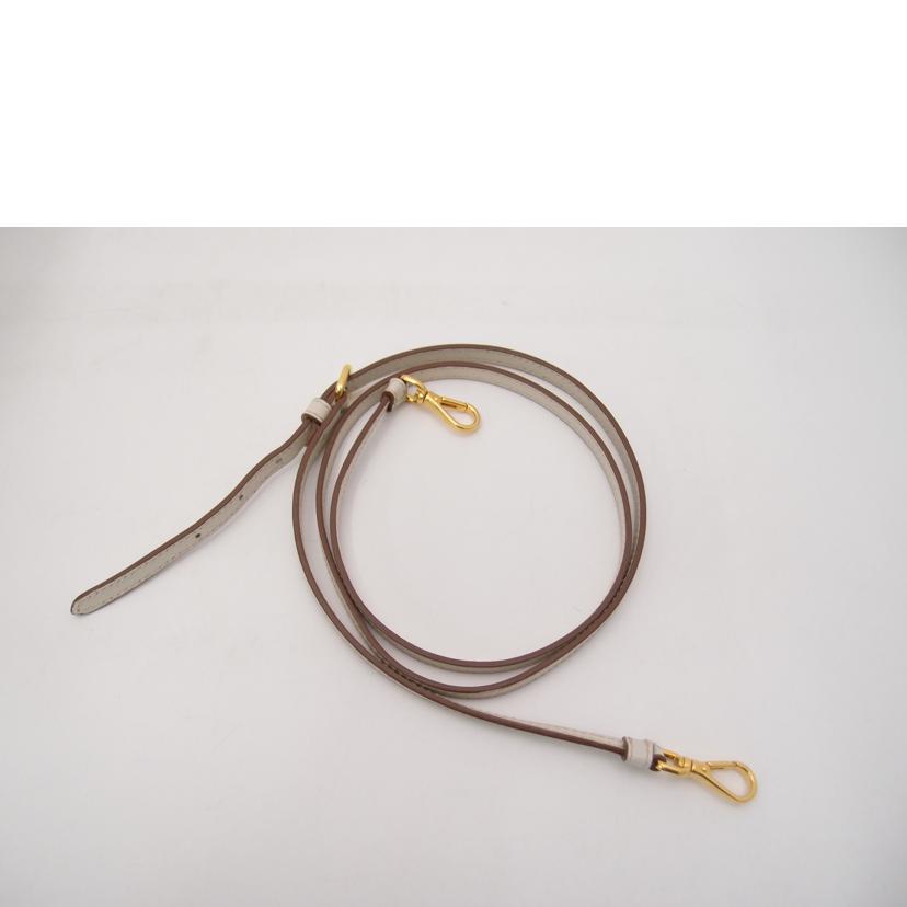 PRADA プラダ/ロゴジャガード2wayショルダー/ホワイト/1BH097//158/SAランク/69