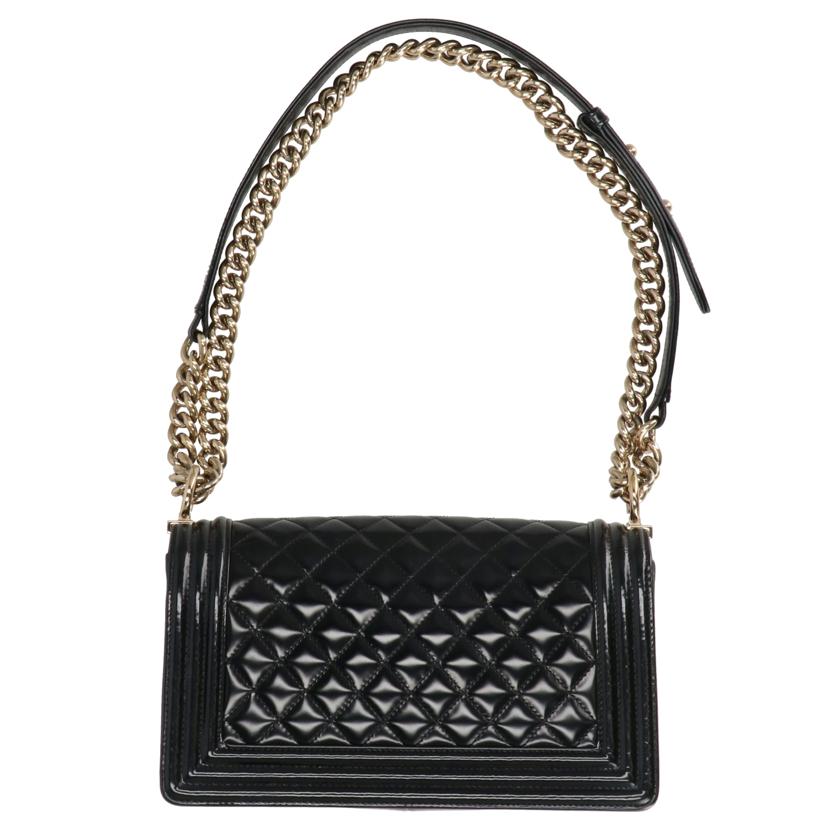 CHANEL シャネル/ボーイシャネル25チェーンショルダー/パテントレザー//221*****/ABランク/94