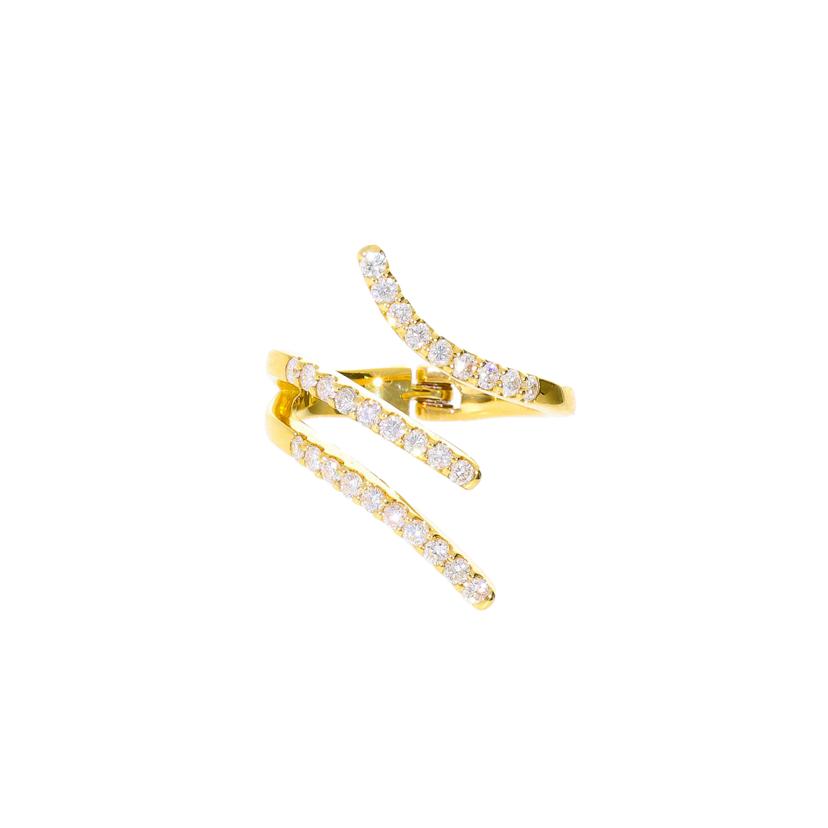 / K18ダイヤリング0.50ct/9261181017787//Aランク/92