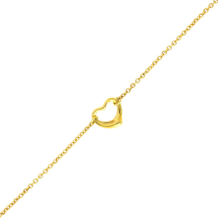 TIFFANY&Co. ティファニー/750オープンハートブレスレット//Aランク/18