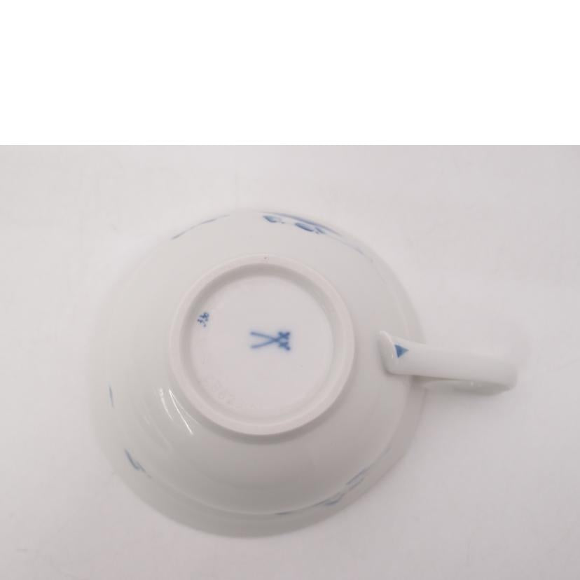 Meissen マイセン/カップ&ソーサー/青い花//Aランク/69