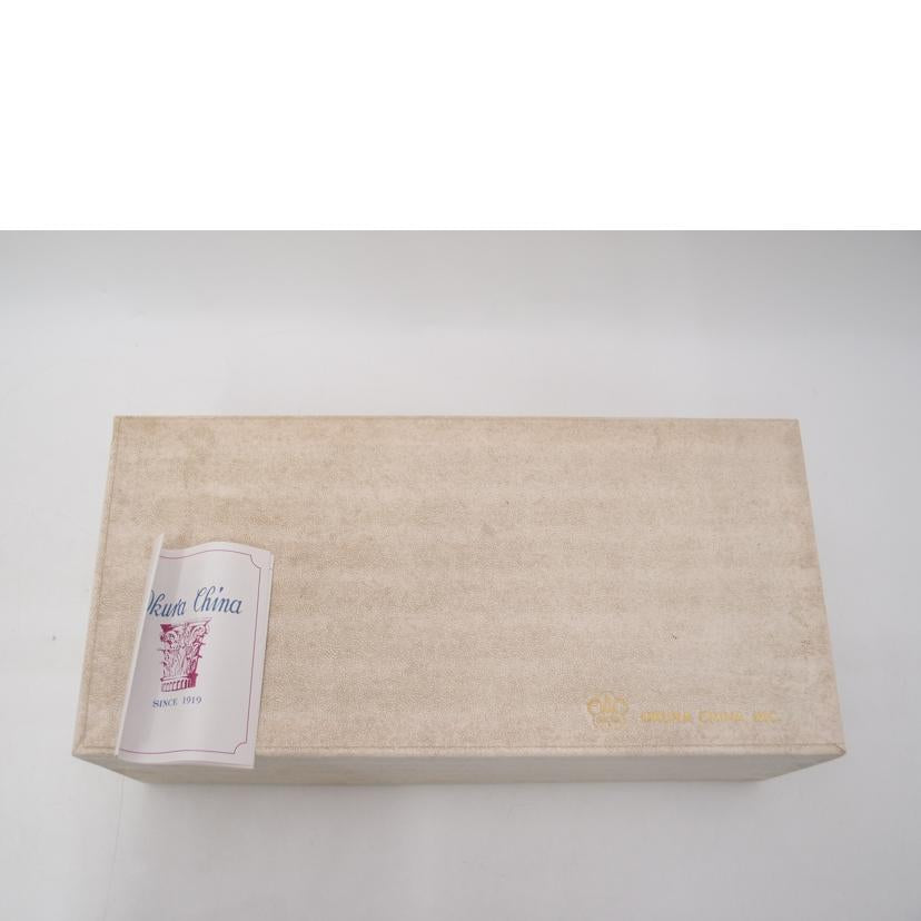 OOKURA 大倉陶園/カップ&ソーサー ペア/ブルーローズ//Sランク/69