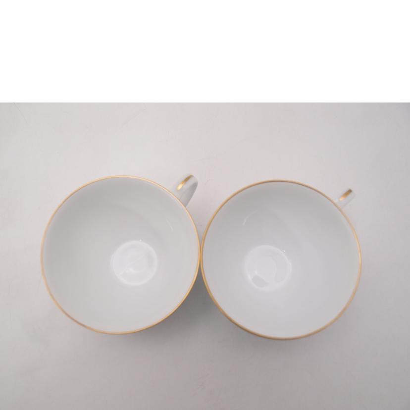 OOKURA 大倉陶園/カップ&ソーサー ペア/ブルーローズ//Sランク/69