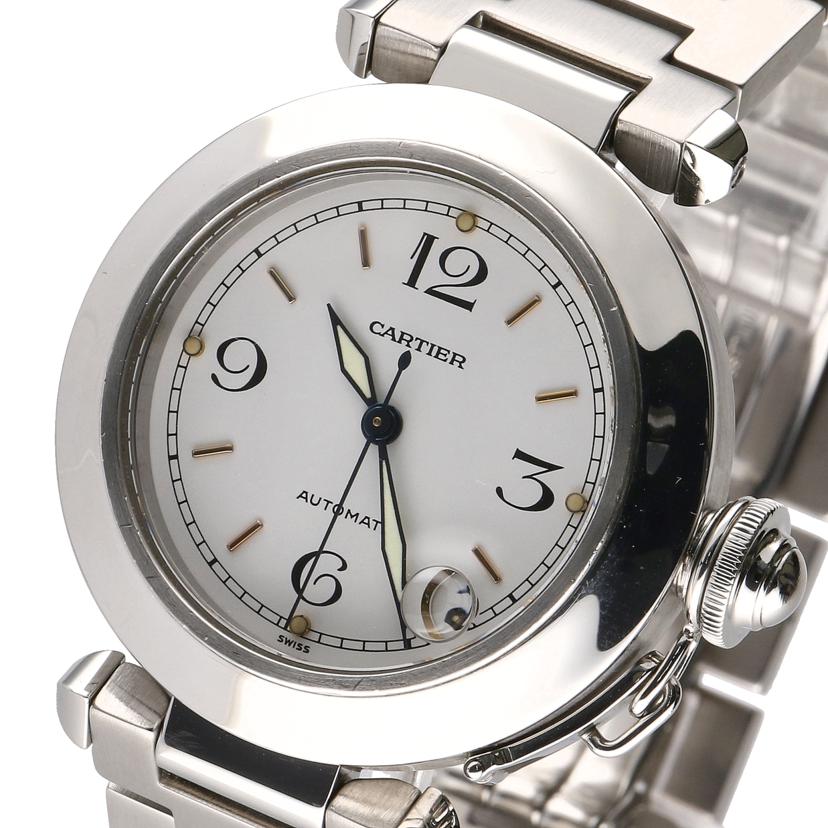 Cartier カルティエ/パシャC/白文字盤/自動巻/W31015M7//223*********/ABランク/75