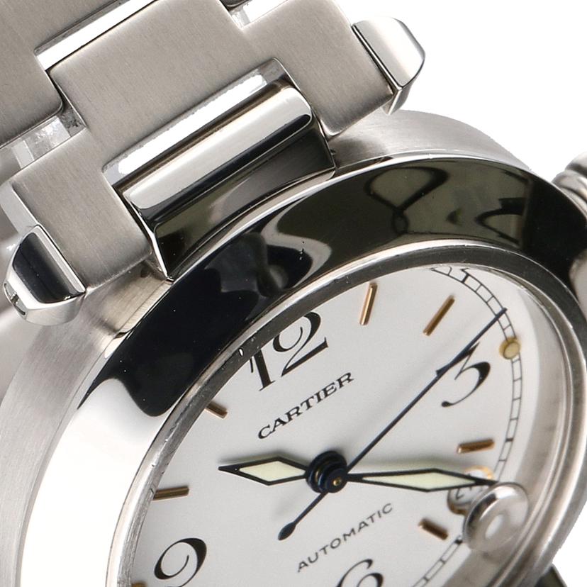 Cartier カルティエ/パシャC/白文字盤/自動巻/W31015M7//223*********/ABランク/75