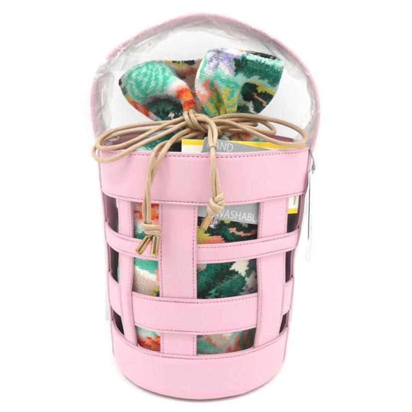 FEILER フェイラー/クリアレーベル クラウディ 巾着ハンドバッグ//Aランク/77