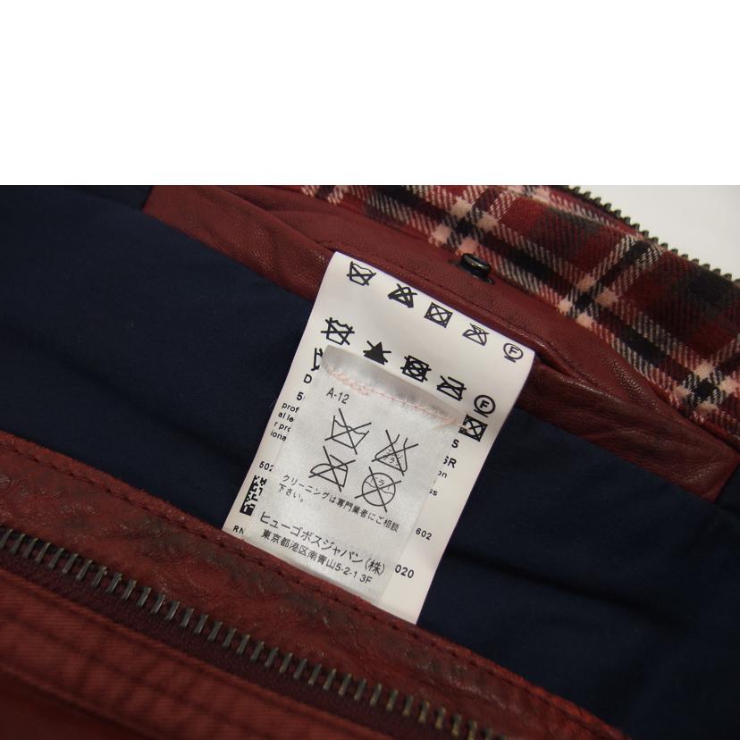 BOSS ORANGE ボスオレンジ/ラムレザージャケット/HUGO BOSS/50228638//Bランク/04