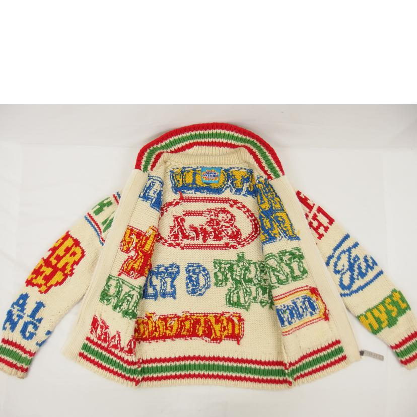 SUPER HYSTERIC ヒステリックグラマー/総柄カウチンニットカーディガン/2ND-1330//Bランク/04